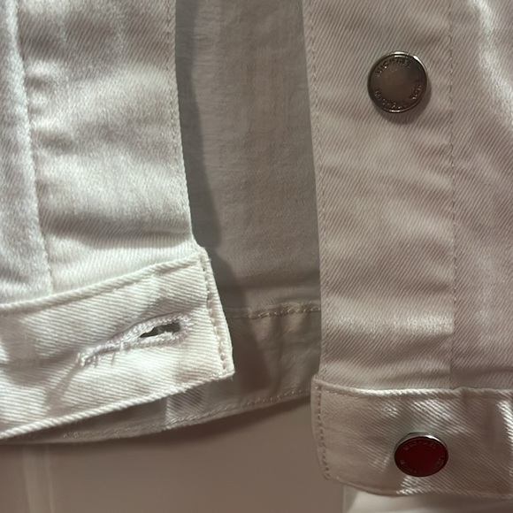Michael Kors White Jean Jacket - Picture 4 of 4